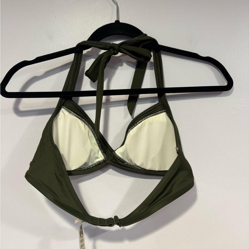 Victorias Secret PINK green bikini top - Picture 4 of 5